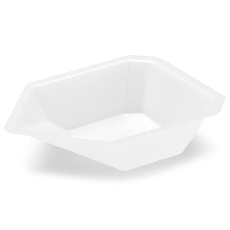 Globe Scientific Pour Boat, Anti-static, 68 x 50 x 16mm, 25ml, Square Flat Bottom, 250PK 3627